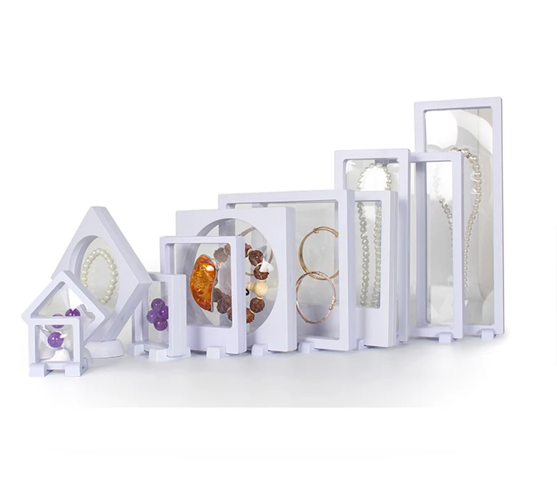 Factory Price Gem Display Case Pmt Film Jewelry Stone Display Box gemstone Casesjewellery