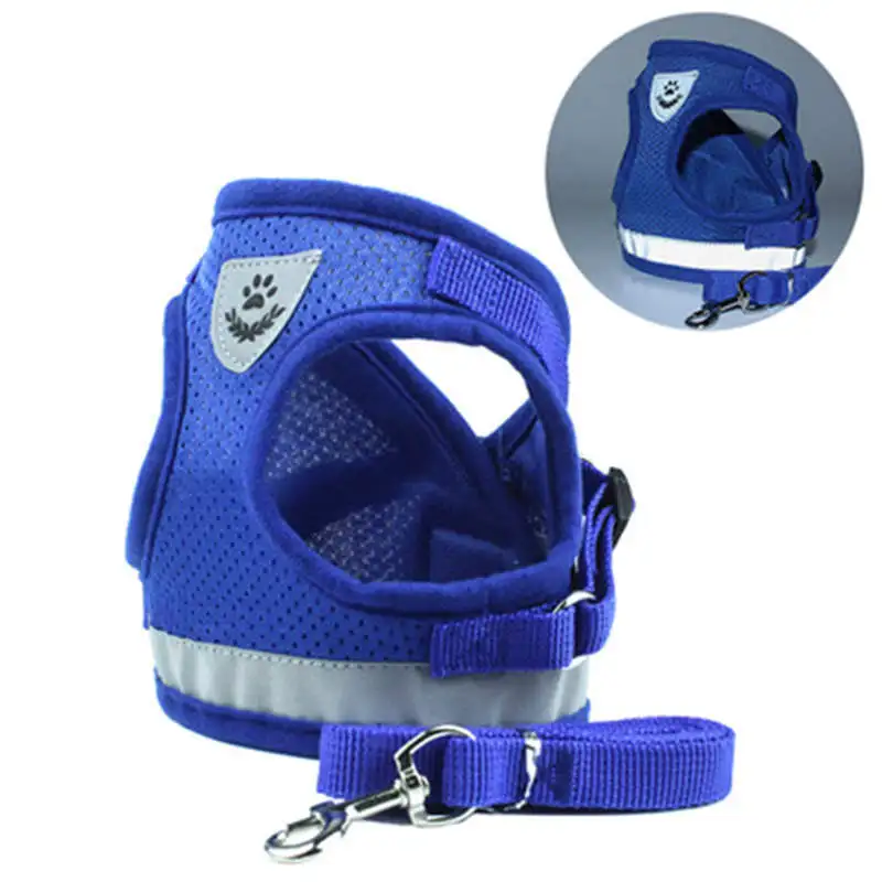 

New Pet Chest Strap High Quality Walking Dog Vest Dog Leash Suit, As show