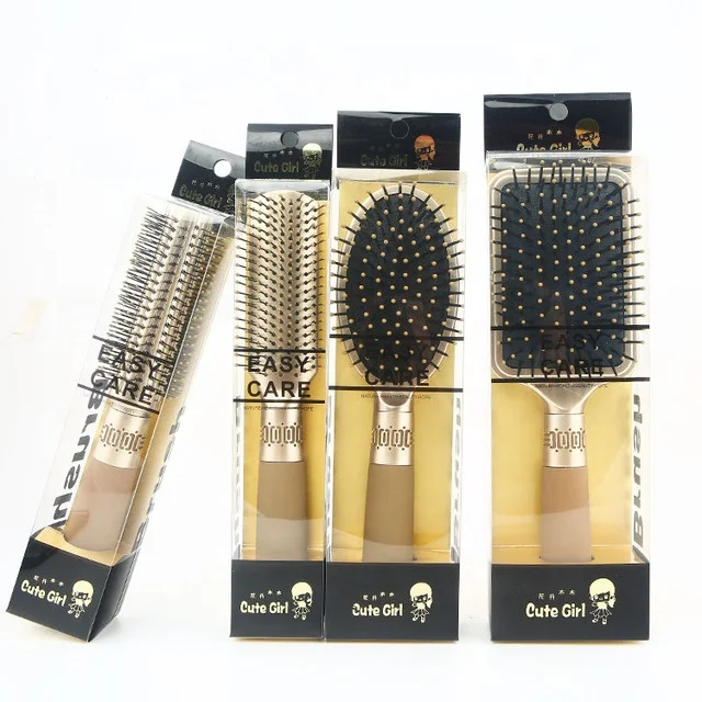 

BEAU FLY Cheap Personalized Detangle Hair Comb Beauty Salon Equipment Hair Straightening Brush, As picture