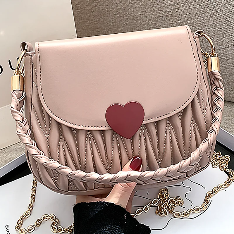 

Ladies new women's crossbody bag with crossbody bag strap shoulder strap for girls factory wholesale, White, black, pink, brown