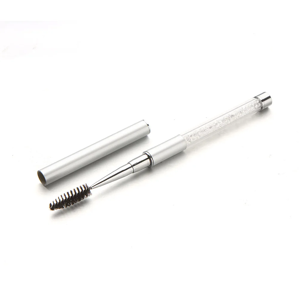 

Private Label Transparent Plastic Diamond Tube Mascara Wand, 10 colors