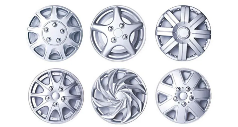 TIIKERI Accessories Universal Fit Truck Car Best 18 Wheel Covers AutoTire Rim Replacement Exterior Cap 4 Pack