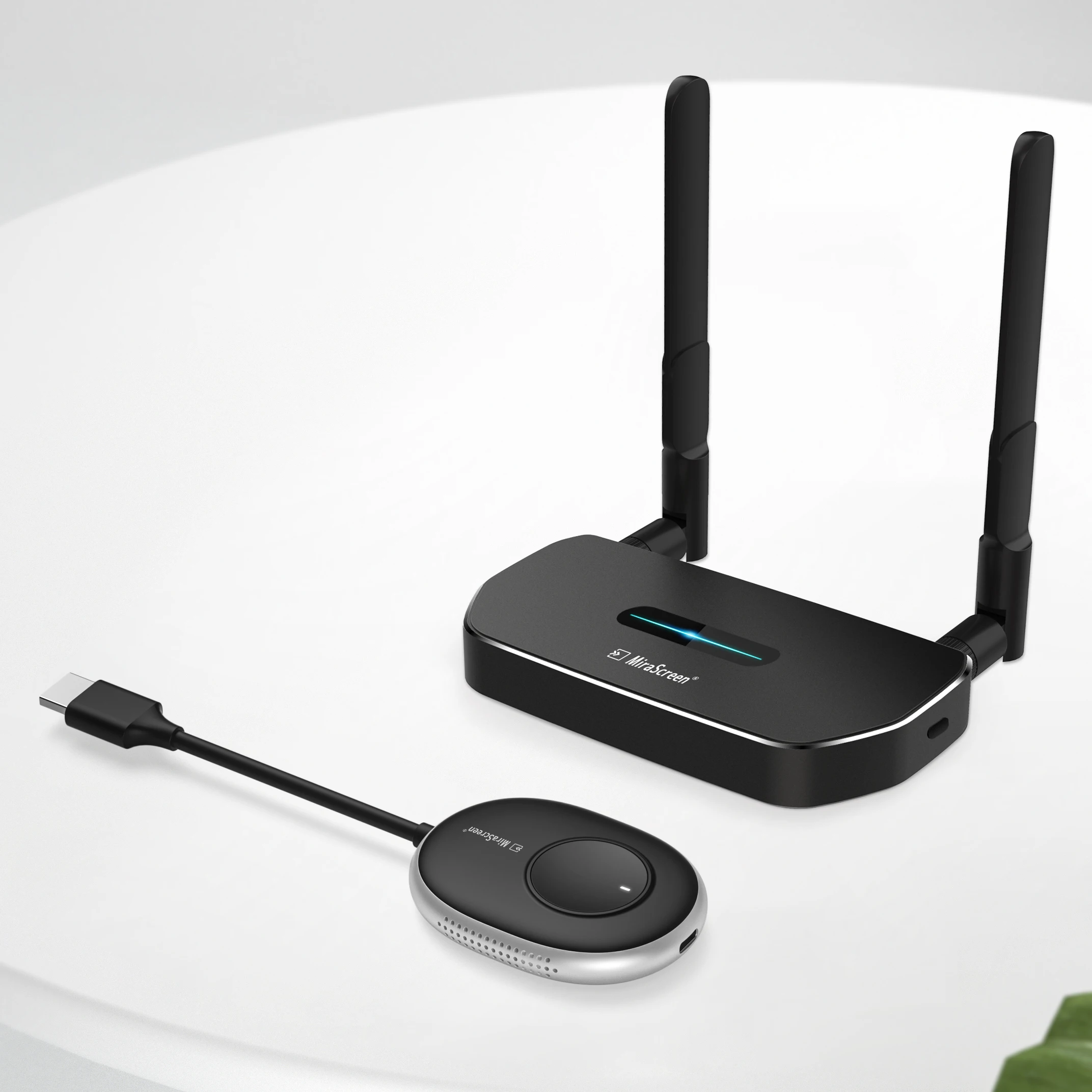 

Mirascreen Q5+R1 Wireless HDMI Transmitter and Receiver one to more graph transfer RAM 1Gbit/100Meter Support 4K@30hz