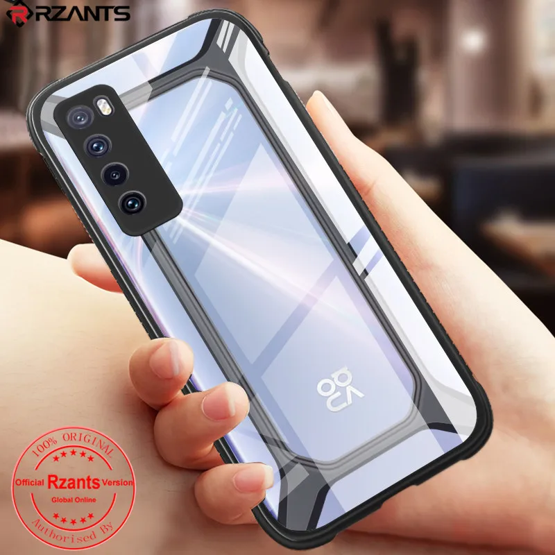 

Rzants For Huawei Nova 7 / 7 se Case [ Unicorn ] Hard Aryclic Clear Back Ultra Anti-Drop Shockproof Thin Cover Phone Casing