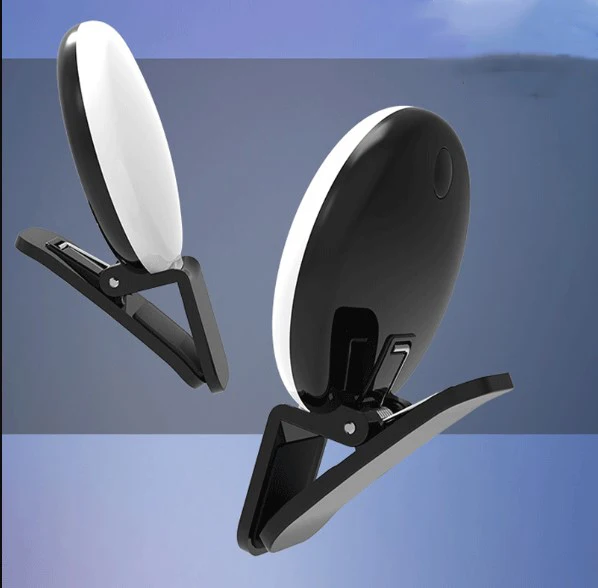 

High Quality Mini LED Selfie Light Chargeable Selfie Ring Light Fill-in light for iPhone, Universal phone