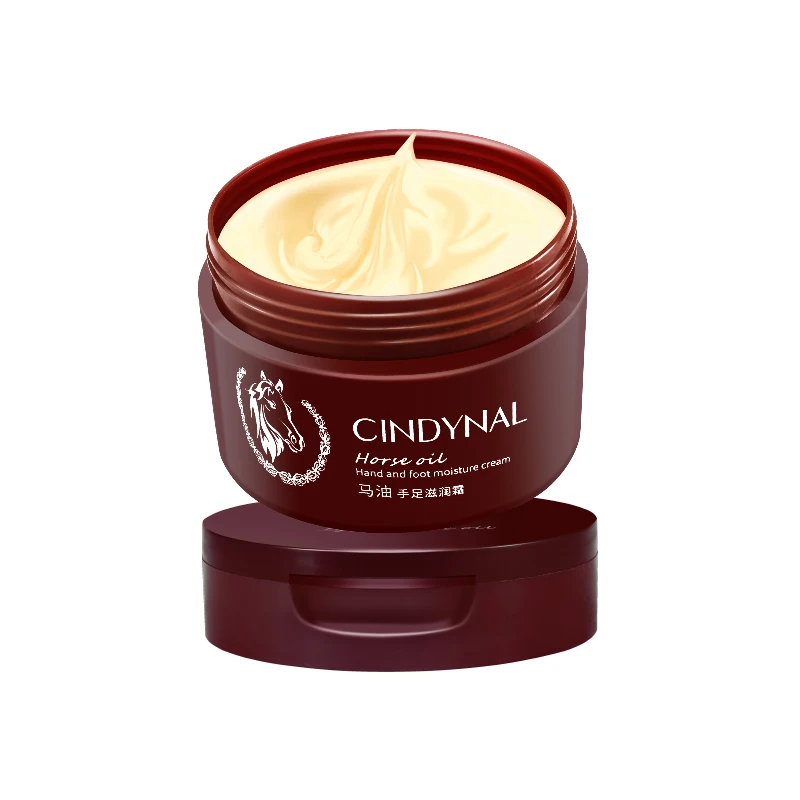 

CINDYNAL horse oil moisturizing and nourishing hands and feet cream tender skin and improve dry skin