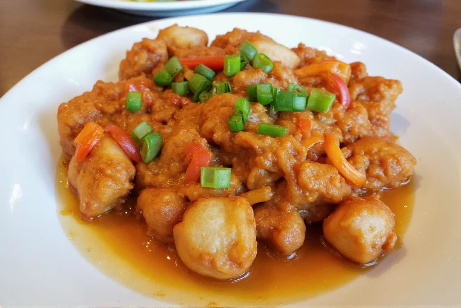 Fresh ginger root and prepared ginger dishes at a typical ginger-focused restaurant
