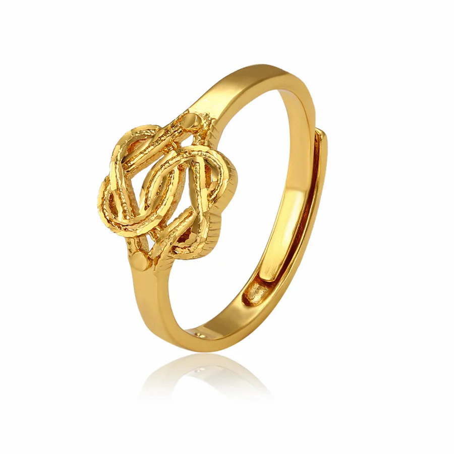 

16507 xuping Fashion 24K gold-plated gold-plated accessories that will not fade for a long time, adjustable ring