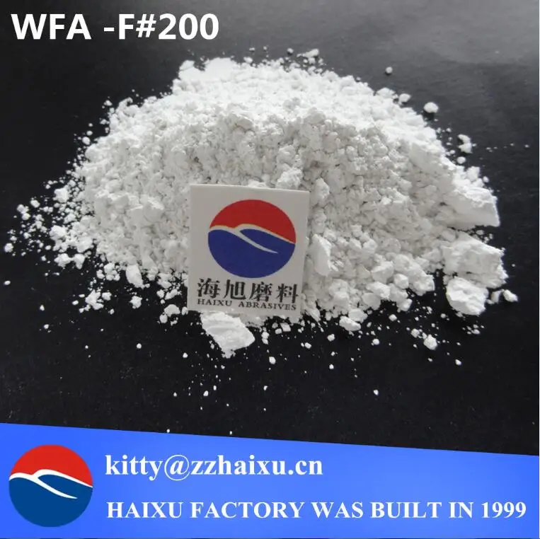 '-325# -200F hassas döküm beyaz alümina oksit WAO tozu -1-