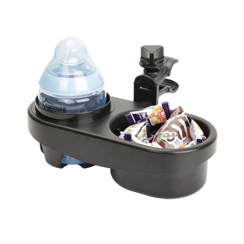 

2 in 1 Flexible Baby Stroller Twin Cup Holder and Snack Tray