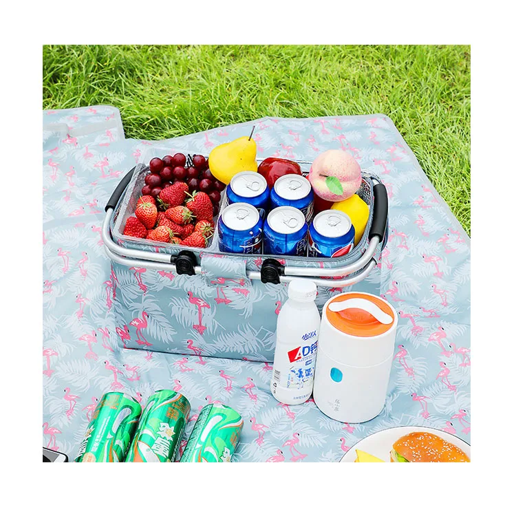 

Hot Sale Outdoor Picnic Lunch Cooler Bag Insulation Hand-Held thermal insulation cooler box