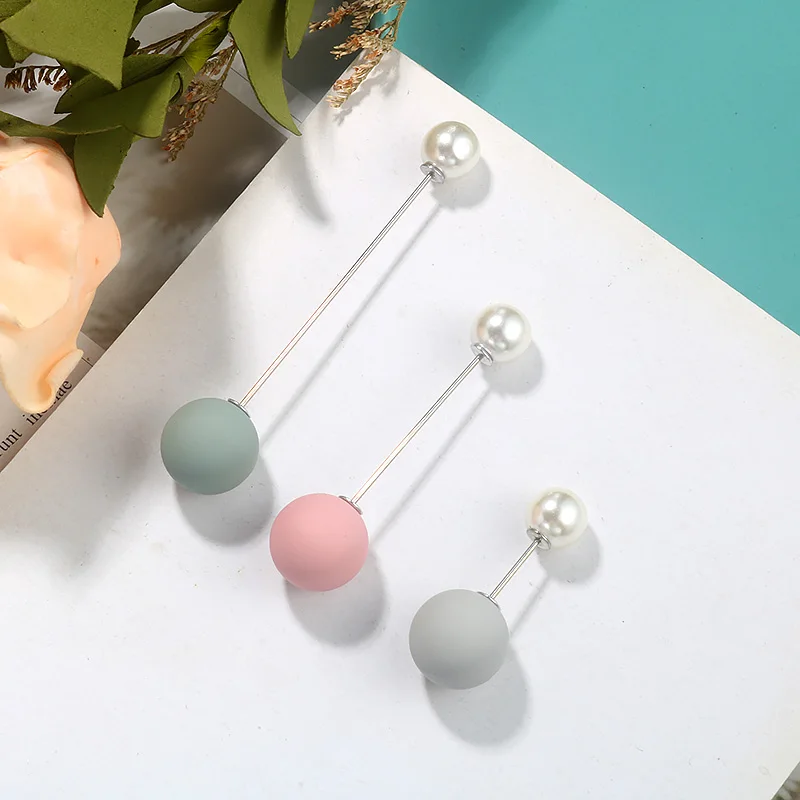 

New size pearl brooch Japanese Korean temperament simple pearl brooch female