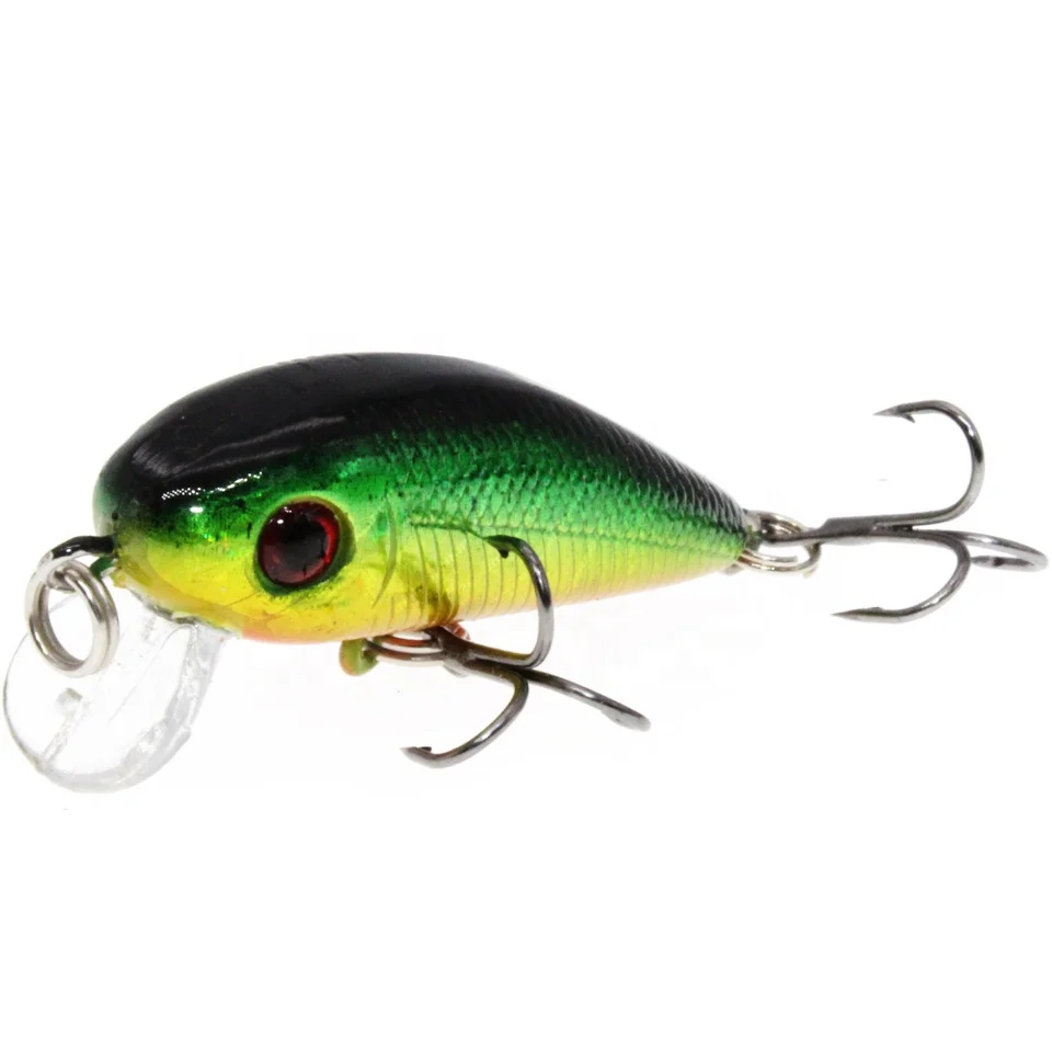 

TY 10 Colors 4cm 3g Hard Mini Bait Small Minnow Crank Fishing lures Bass Fresh Salt Water Tackle Sinking, Vavious colors
