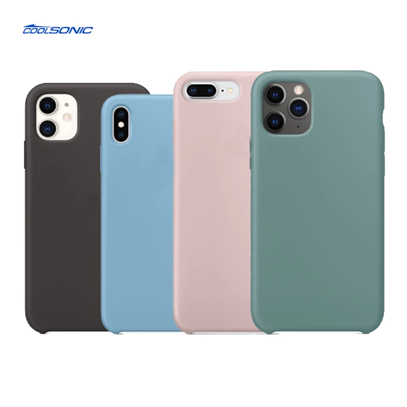 

Coolsonic New Anti Fall Shockproof TPE TPU Rubber Bumper Phone Cell Phone Case For iPhone 11 12 iphone 13 pro max phone case, Multi