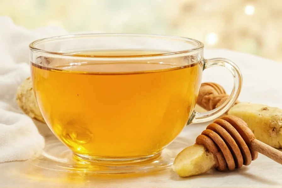 ginger and honey tea