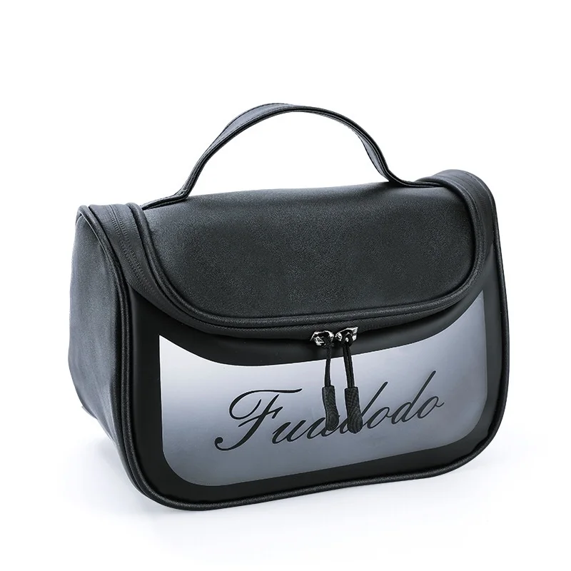 

Wholesale Clear Cosmetic Bags Luxury Pu Travel Makeup Bag With Private Label