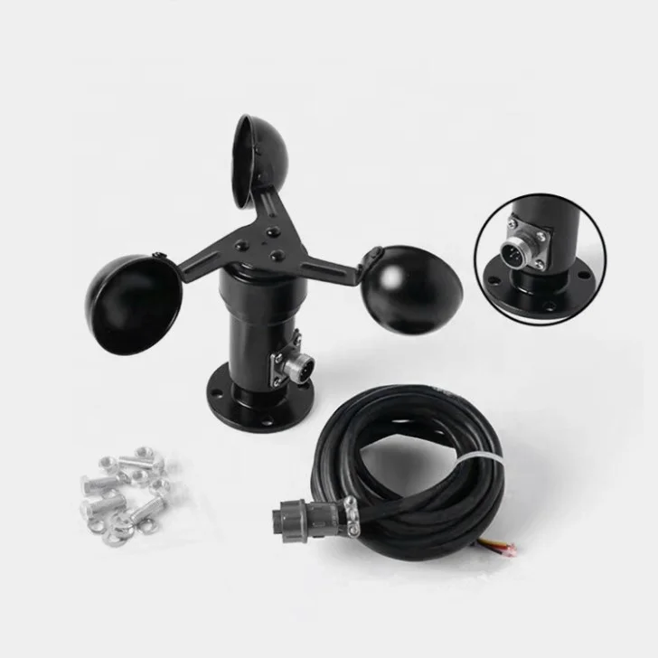 Wind Speed Sensor For Weather Station 3 Cup Anemometer To Measure Wind ...