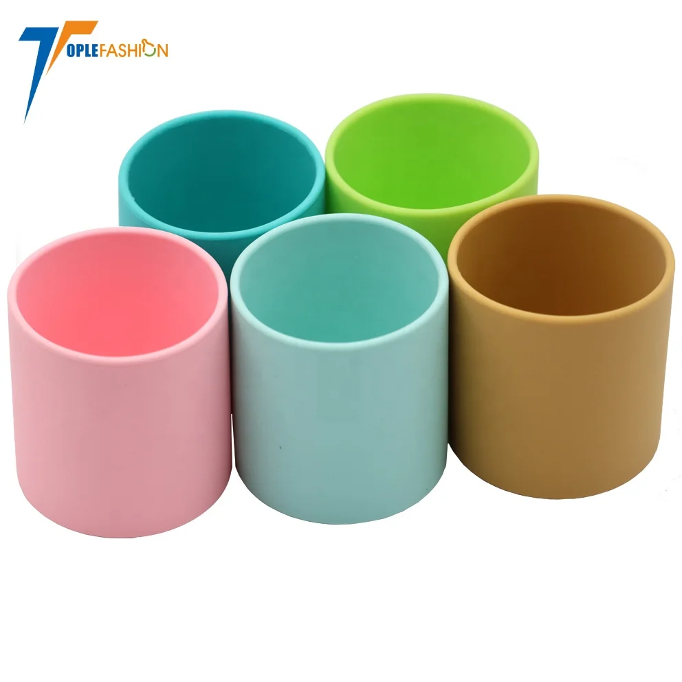 

BPA free BPA Free Drinking cup Drop-proof Training Cups for Baby silicone training cup toddler over 12 month