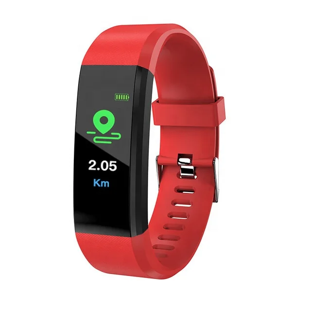 

CE rohs color activity tracker watch blood pressure heart rate monitor smart braceelt waterproof smart wristband pedometer watch