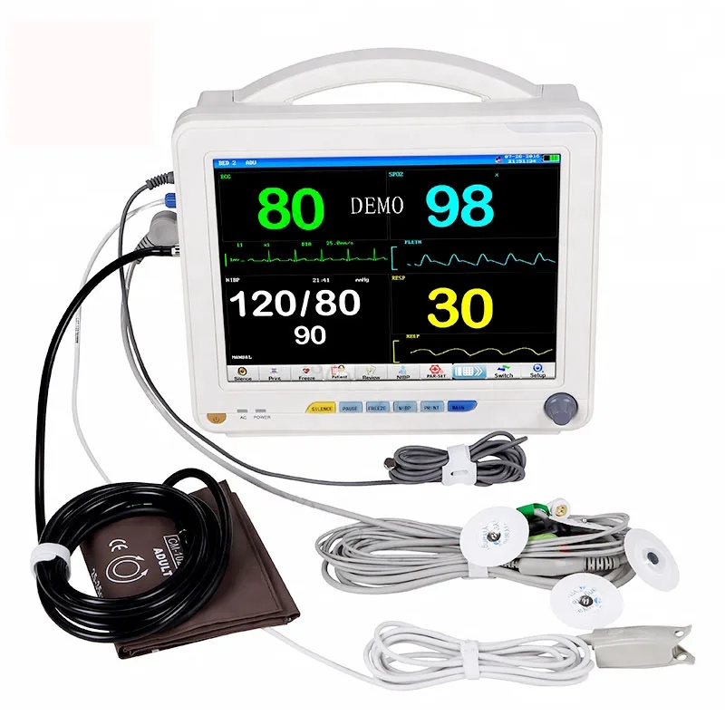 Etco2 Multipara Icu Patient Monitor - Buy High Quality Patient Monitor ...