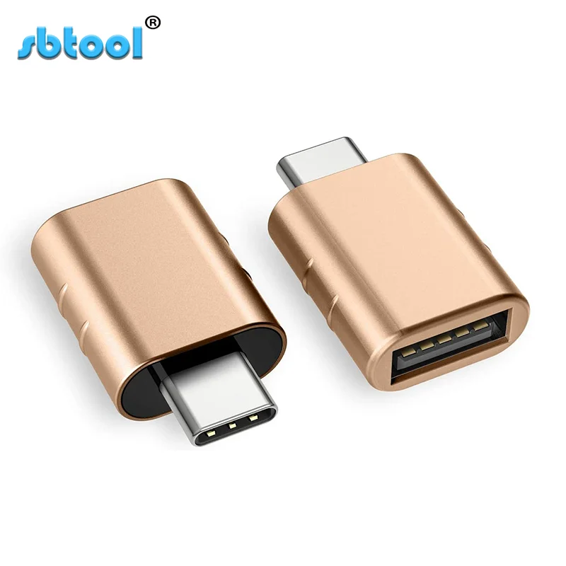 

Sbtool Type C to USB 3.0 Adapter type C OTG connector, Gold
