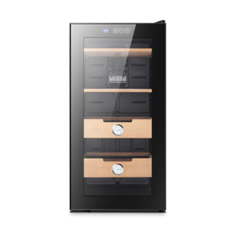 

Humidity Temperature Control Electric Refrigirated Cabinet Cigar Humidor For Saudi Arabia