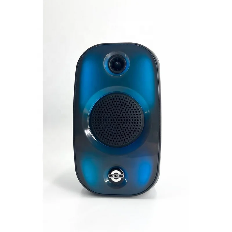 

MS-2603BT New Portable Subwoofer Speakers 3 Inch Multi Function Speaker With Coloured Lights