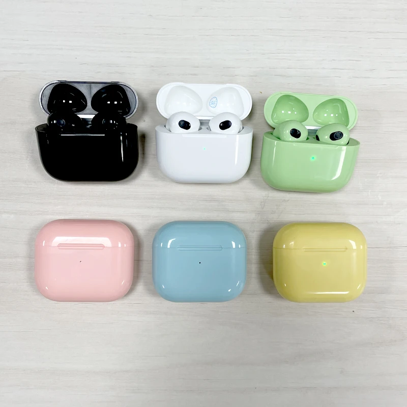

New Products Air4 Earphones Wireless Headset Tws Handfree 6 Colors Choose
