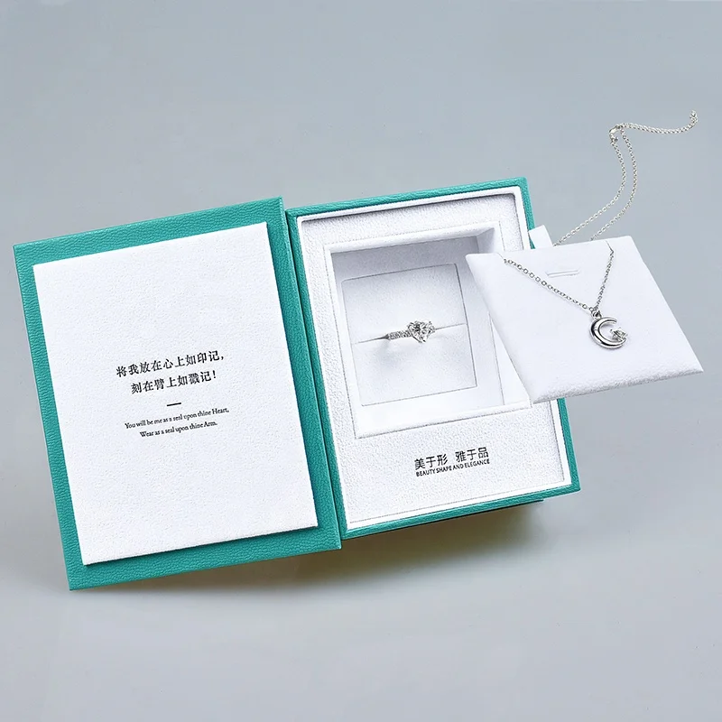 

Custom Logo Wholesale Bible Book Shaped Leather Filled Paper Jewelry Box Ring Earring Pendant Necklace Velvet Packaging Box