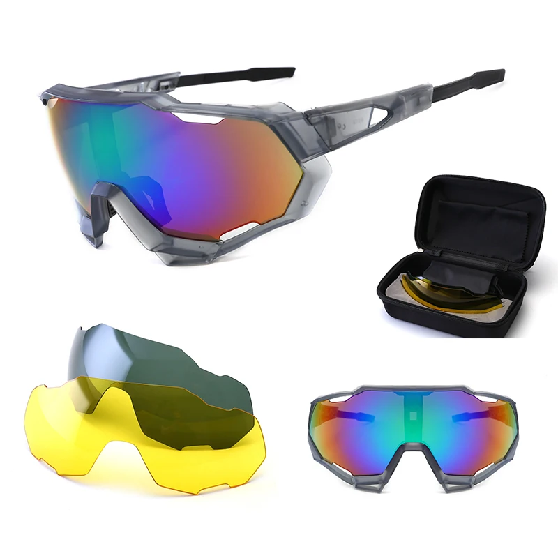 

replacement lenses sunglass outdoors polarized sport cycling man sun glasses, 8 colors