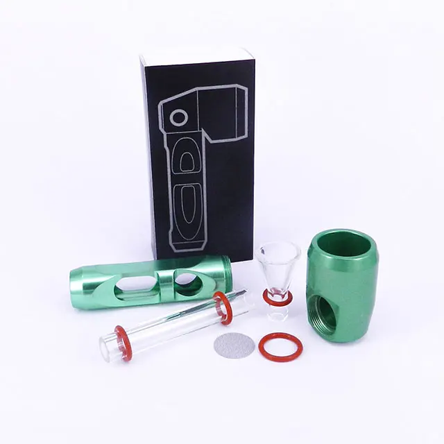 

2020 wholesale best gifts custom color silicone glass tobacco smoking pipe, Red,green,silver,black,pink etc