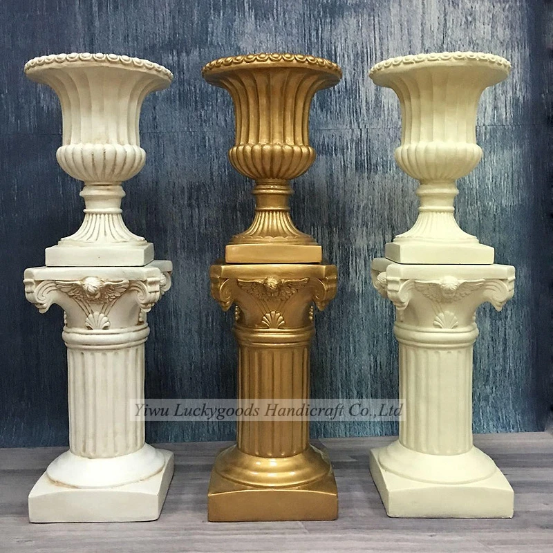 

BLG210702-1 LUCKYGOODS Wedding Roman pillar road lead for wedding decoration