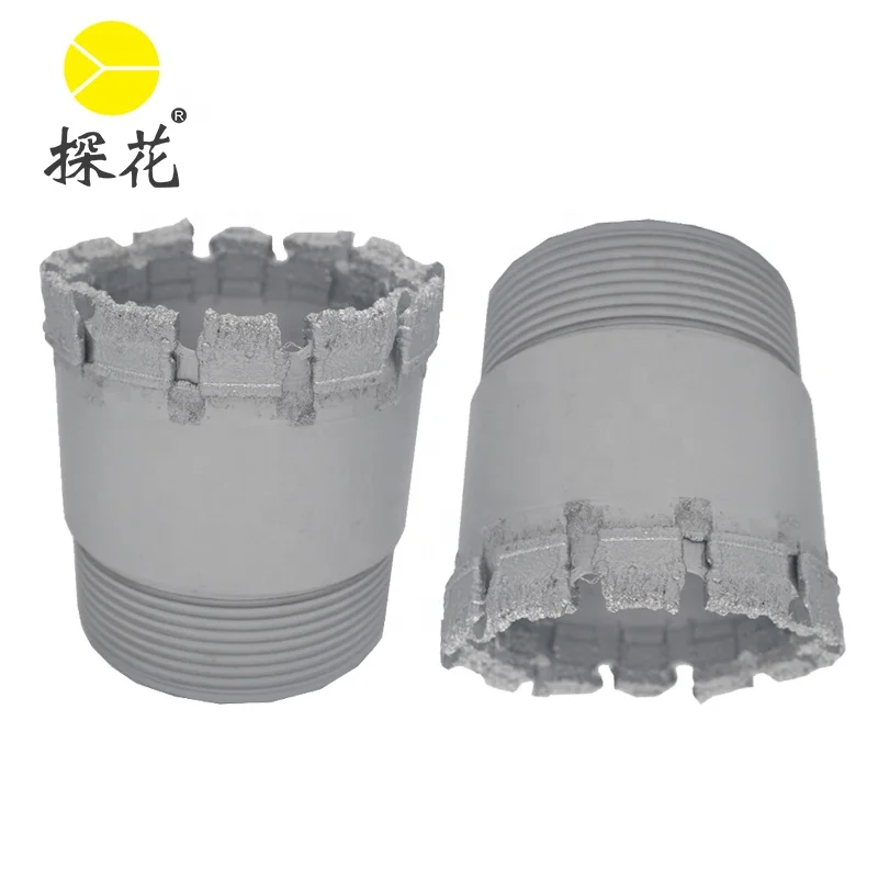 
130mm single electroplated diamond core drill bit water well drill bit hole saw for water well rig 