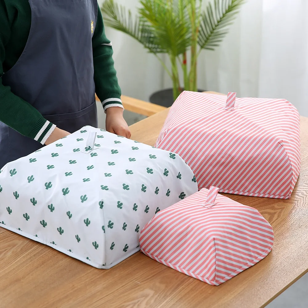 

Big size kitchen/outdoor camping fresh collapsible food cover insulated food cover