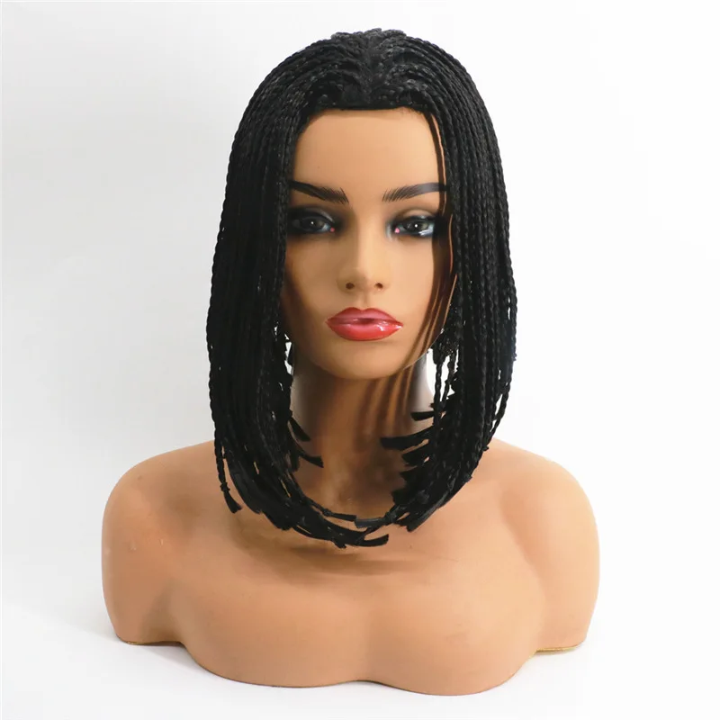 

Non-Lace Front African Dreadlock Braid Wig Non-hand Hook Headgear Euroamerican Women's Wigs, Pics