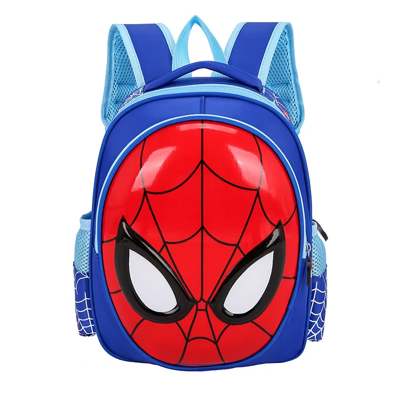 

New cartoon cute children backpack bag Suitable for boys aged 2-6 spiderman school bag Preschool children school backpacks, Customized color