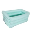 FQY Rectangle Sky Blue Inflatable Bath Pool For Kids