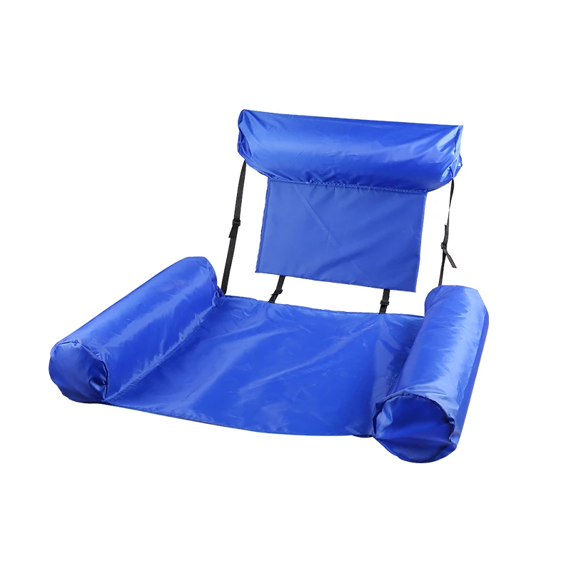 

New Water Chair Inflatable Swimming Pool Float Lounge Summer Inflatable Foldable Floating Row Bed For Adult, Blue,red,light blue,green,orange,yellow