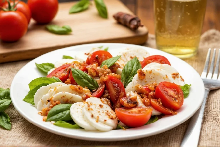 Tomatoes, Mozzarella, Basil