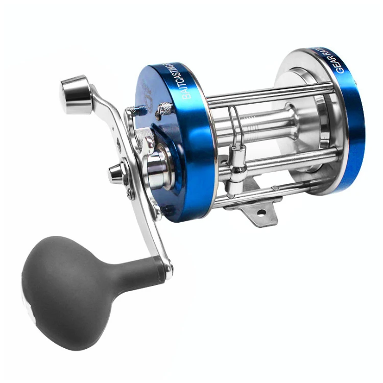 

WEIHE CL90 casting stainless steel gears dripping Wheel Bait Casting Reels, Red golden gun