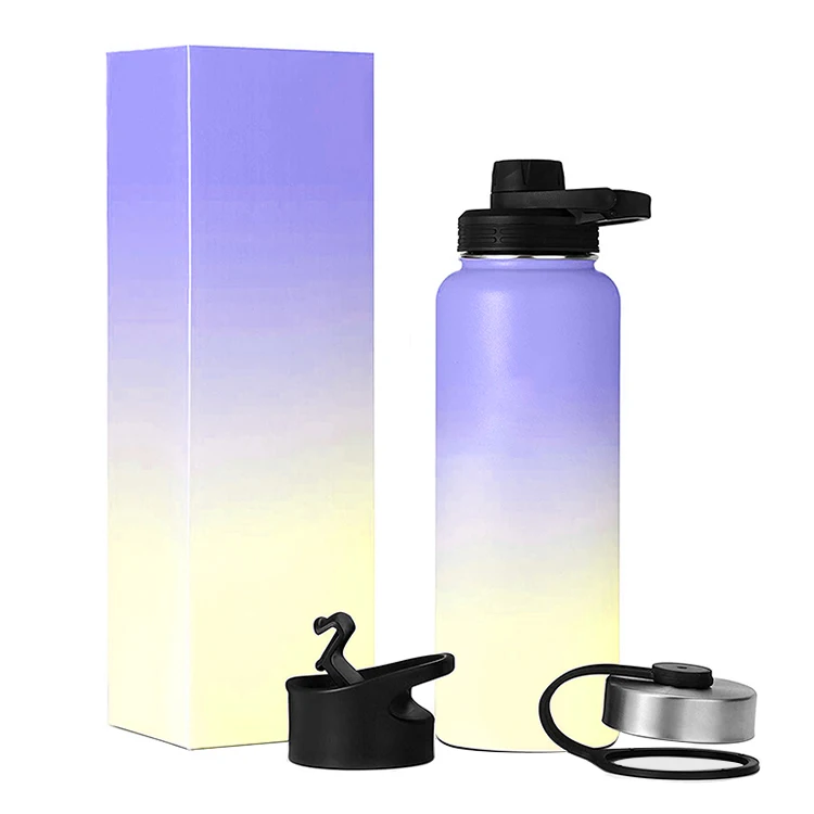 

Everich High quality Double wall stainless steel sport water bottle with custom logo, Customized color