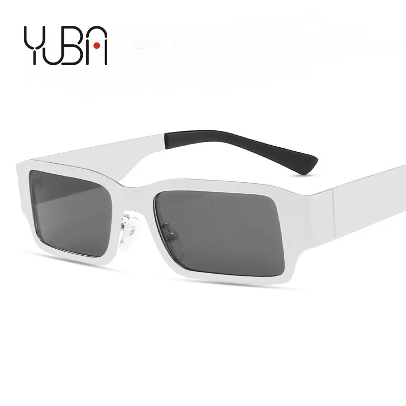 

Steel sheet metal square sunglasses in the same 2021 new sunglasses women hip hop personality trend Sunglasses