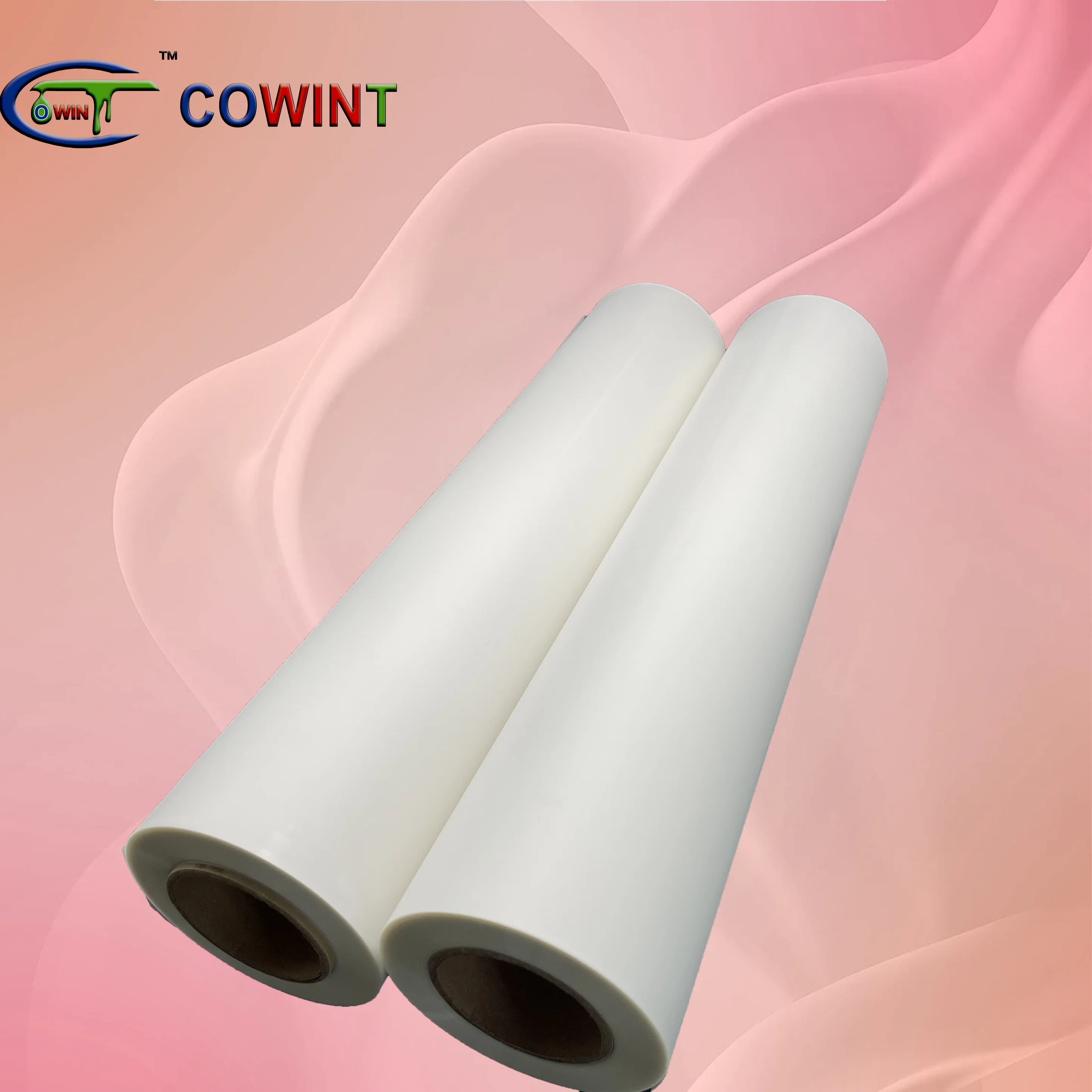 

Cowint holographic 33cm roll double matte 75cm layers 5 coating 30cm 60cm 100um double size hot peel dtf transfer film