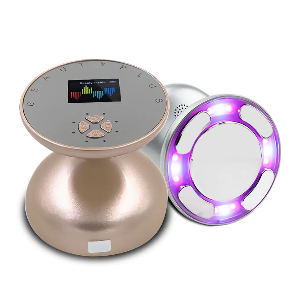 

4 in 1 RF Body Slimming Device Ultrasonic LED Skin Care Beauty Device Portable Handheld Weight Lose Body Massager For Home Use