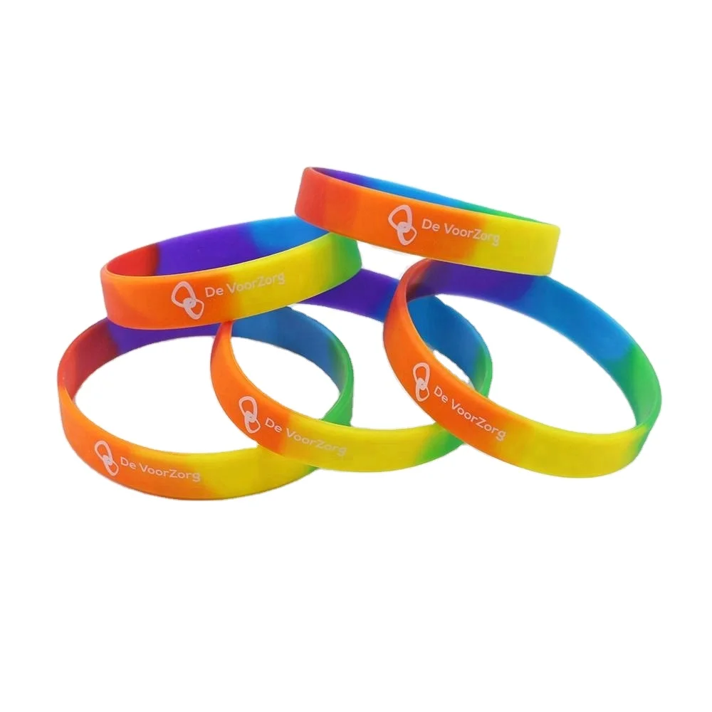 

custom bracelet Natural eco-friendly durable rubber wristbands silicon wrist bands custom silicon rubber bands