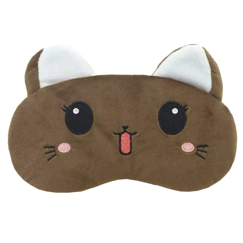 
lovely mouse embroidery animal eye mask 