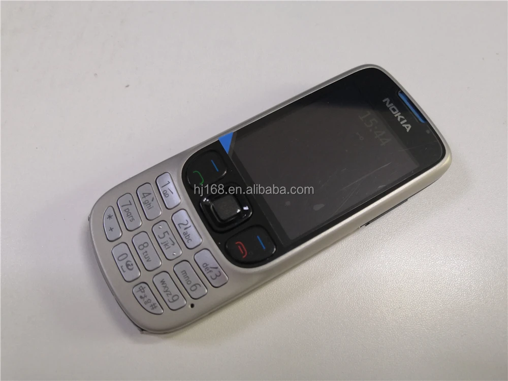 Original Unlock Nokia 6303i Mobile Phone Black And Silver