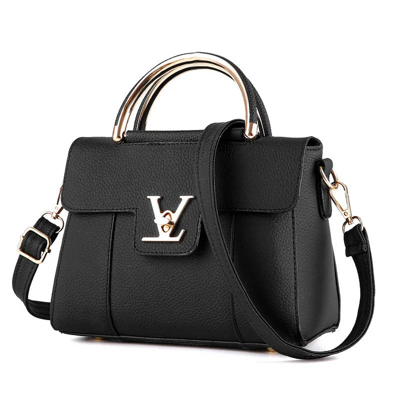 

trend waterproof PU leather cross designer shoulder bags women handbags ladies shoulder