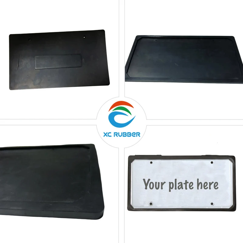 Rubber Car License frame 2