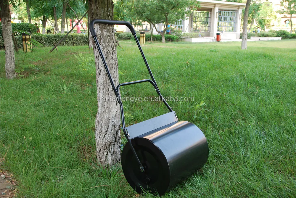 Easy To Use Hand Lawn Roller An Inexpensive And Practical Garden Tool